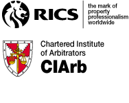 RICS and CIArb logos
